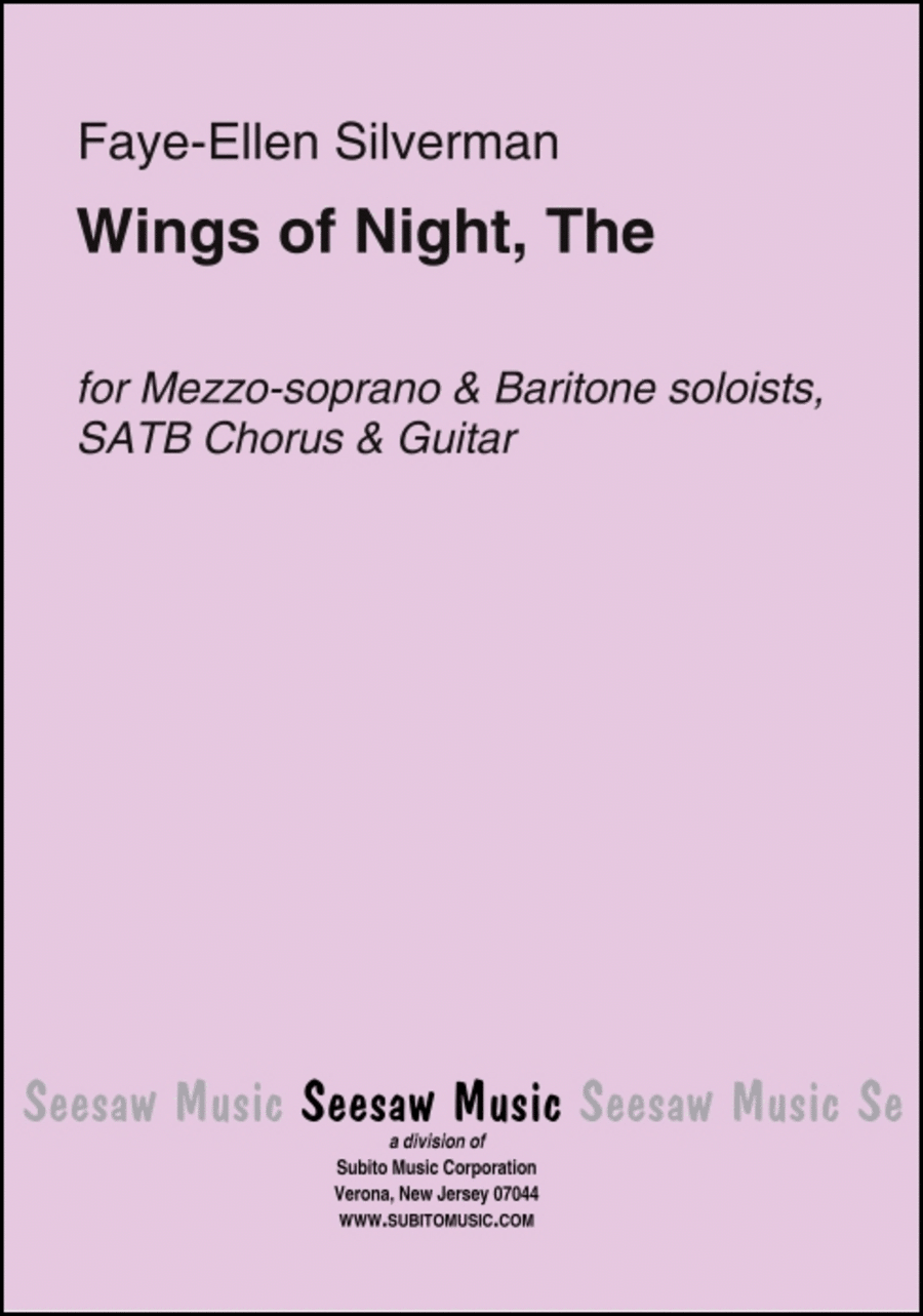The Wings of Night The Wings of Night 4-Part scores gallery preview page 1