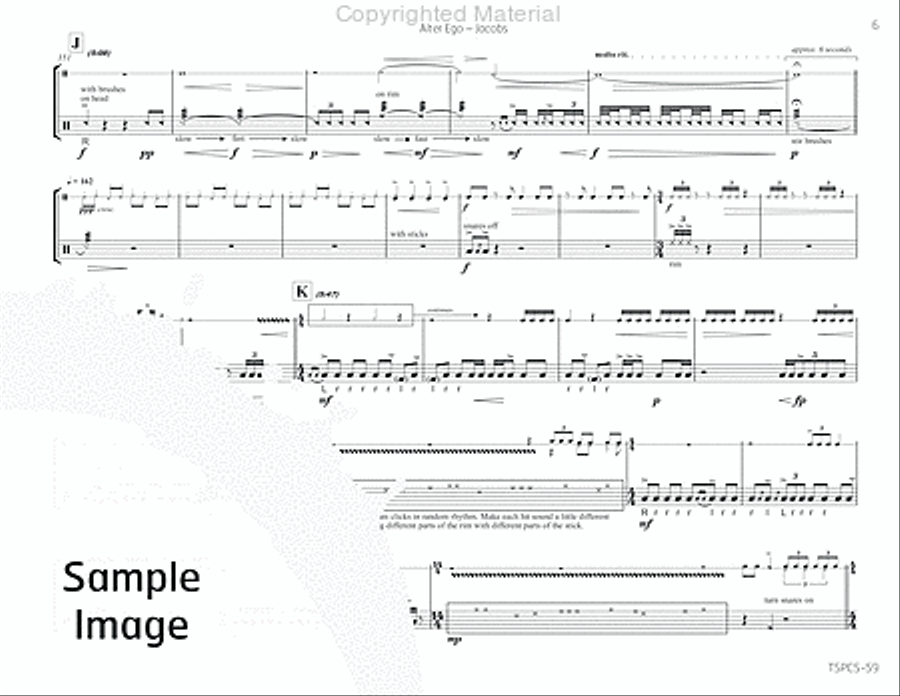 Alter Ego Percussion scores gallery preview page 10