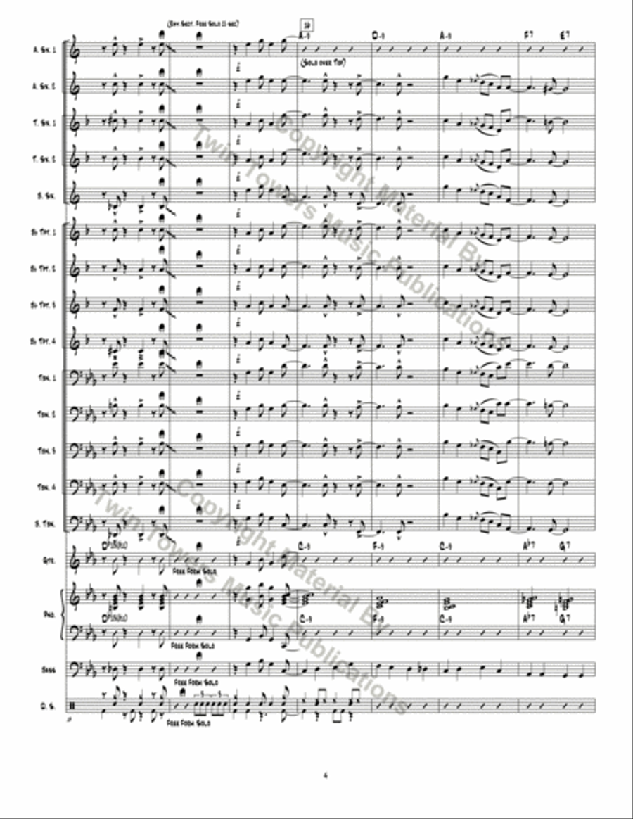 Ensemble Tear Jazz Ensemble scores gallery preview page 5