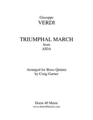 Book cover for Triumphal March, from "Aida"