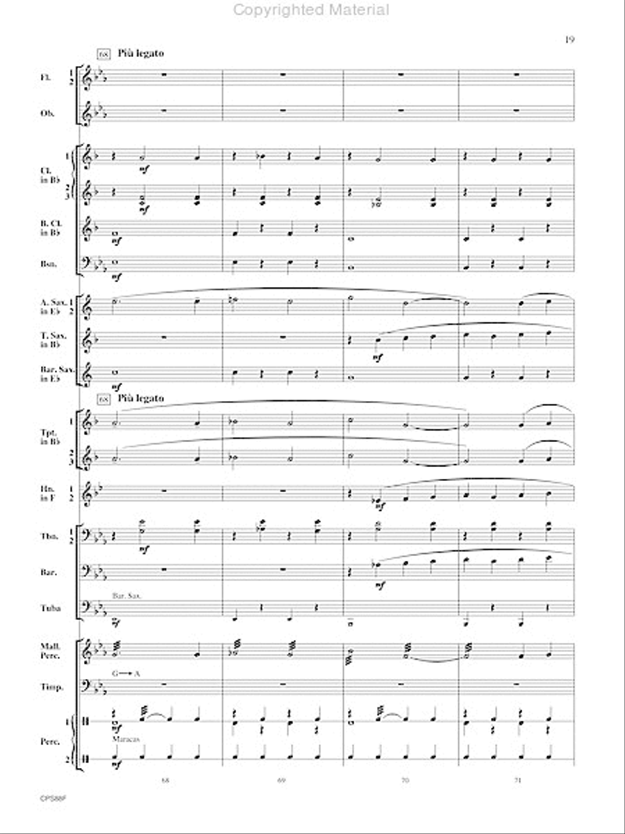 El Palomino Noble El Palomino Noble Concert Band scores gallery preview page 20