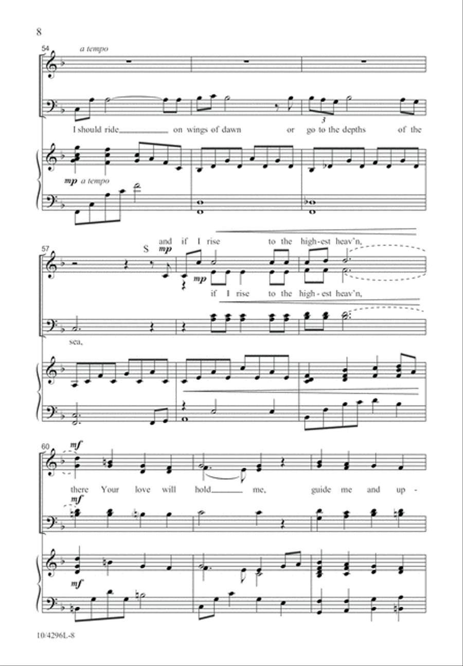 Praise Your Holy Name Praise Your Holy Name 4-Part scores gallery preview page 8