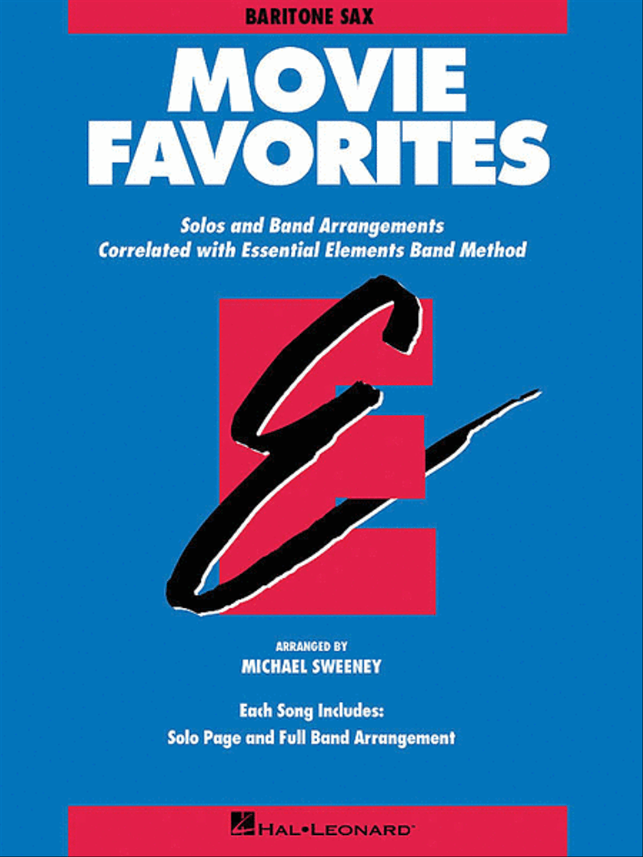 Essential Elements Movie Favorites Concert Band Methods scores gallery preview page 1