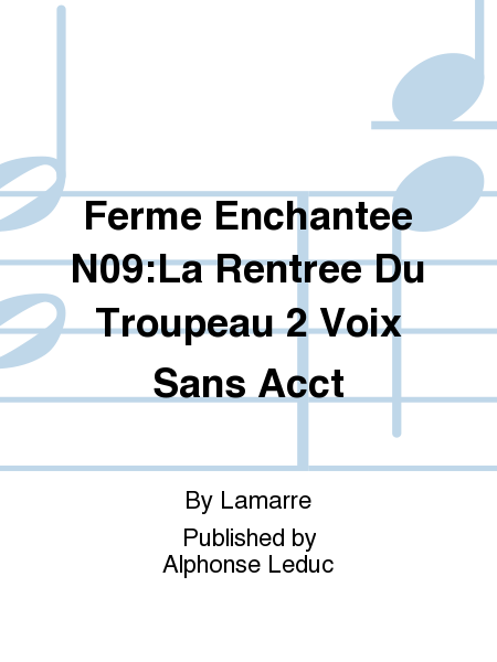 Ferme Enchantee N09:La Rentree Du Troupeau 2 Voix Sans Acct