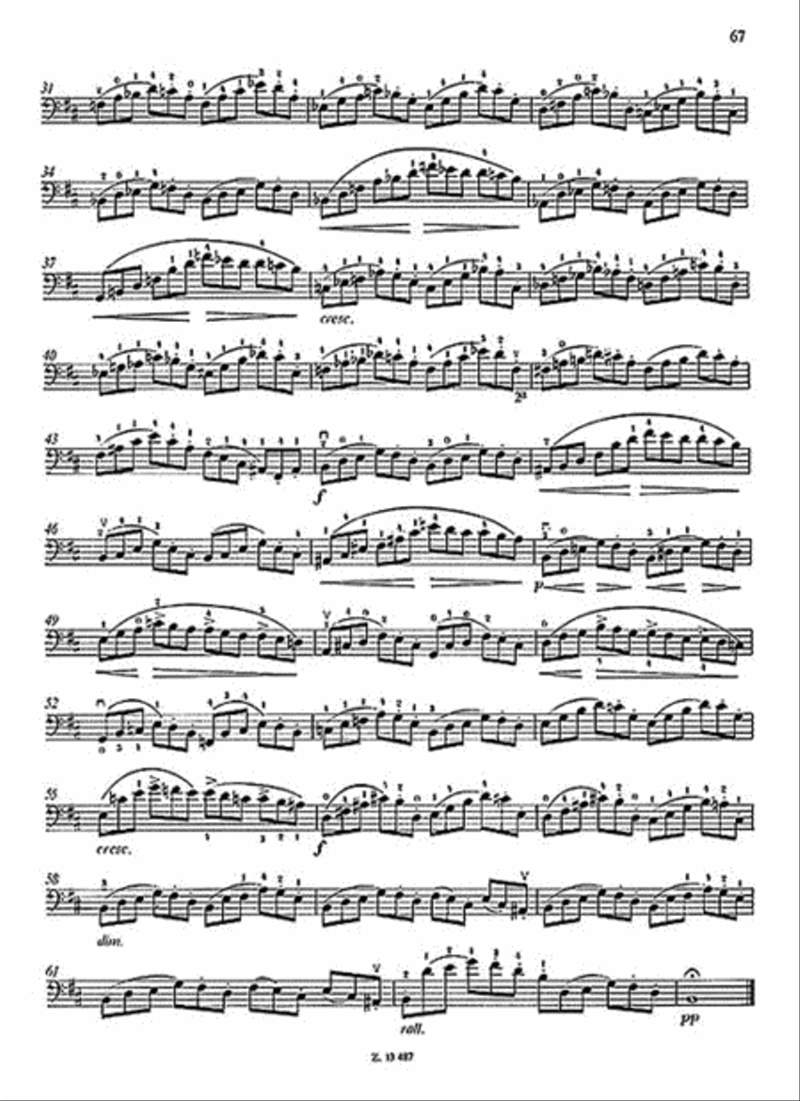 113 Studies – Volume 2 Cello scores gallery preview page 3