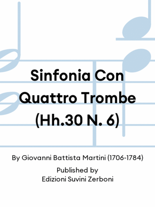 Sinfonia Con Quattro Trombe (Hh.30 N. 6)