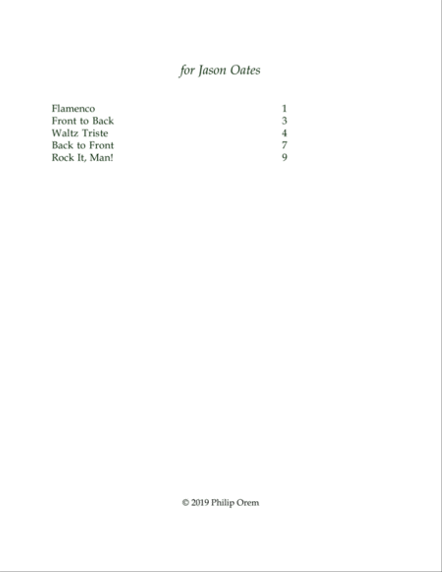 Five Five Alto Saxophone scores gallery preview page 2
