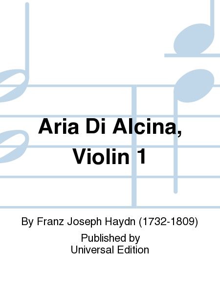 Aria Di Alcina, Violin 1