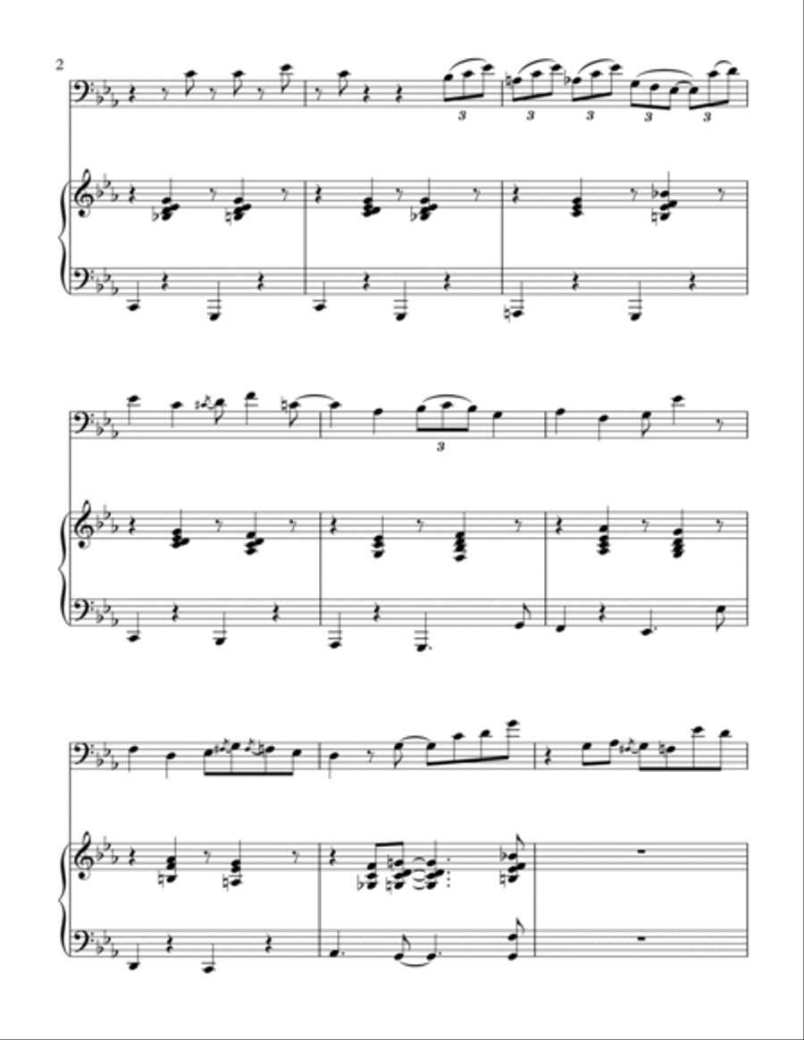 El Cumbanchero Piano scores gallery preview page 3