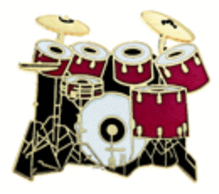 Mini Pin 7Pc Drum Set Red Drum Set scores gallery preview page 1