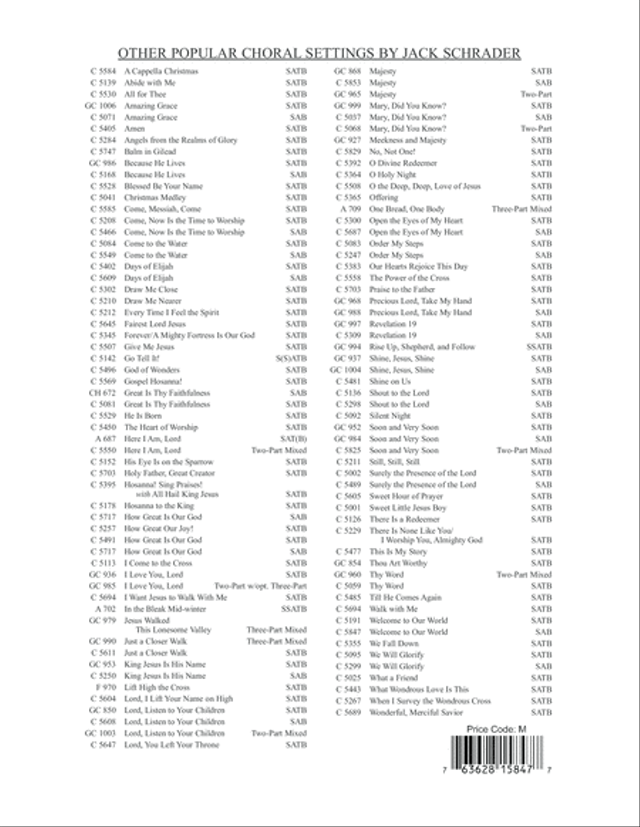 Welcome to Our World Welcome to Our World 3-Part scores gallery preview page 12