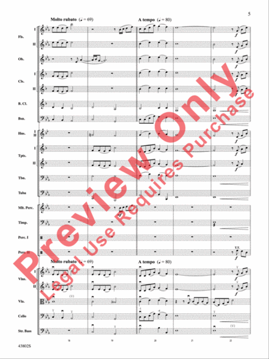 Josh Groban Gold Josh Groban Gold Full Orchestra scores gallery preview page 6