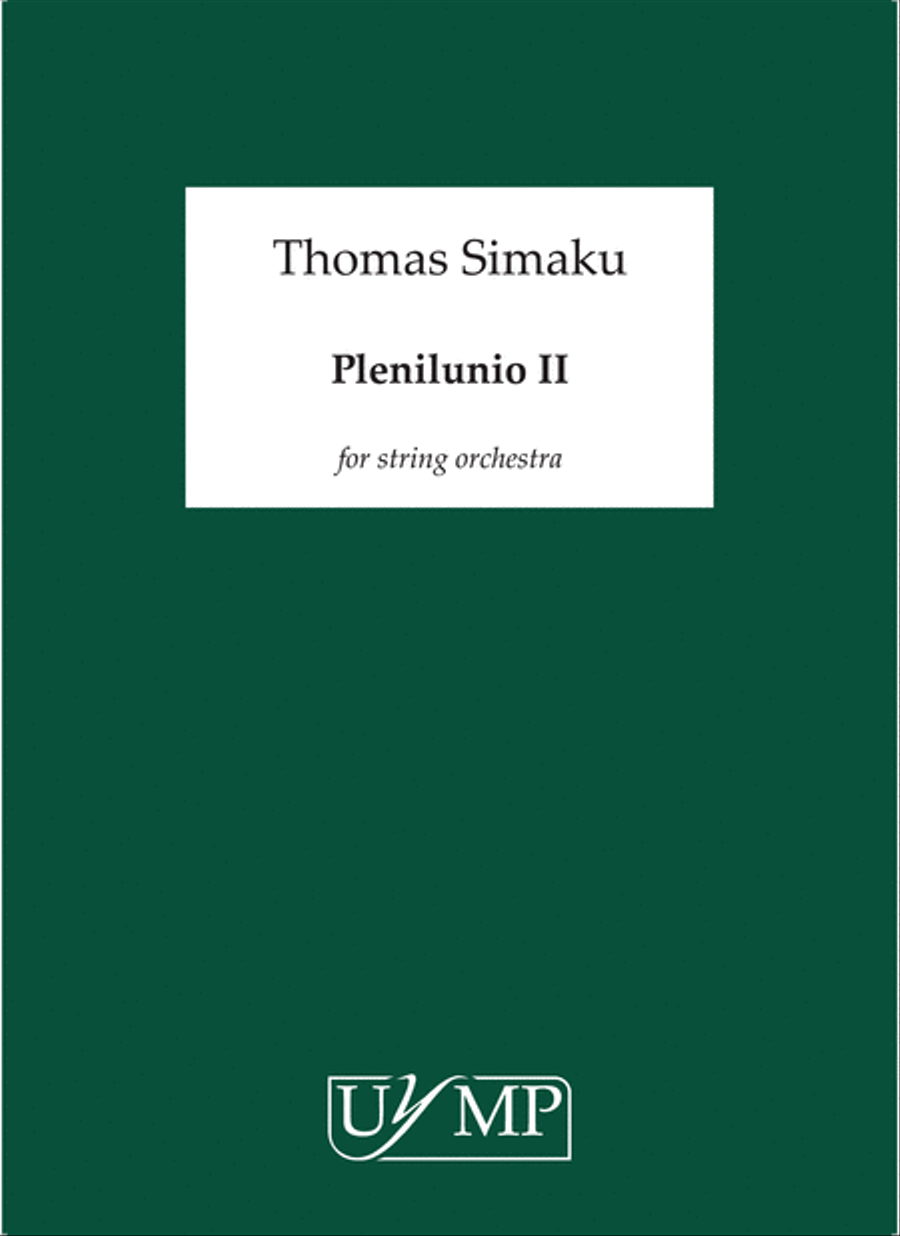 Plenilunio II String Orchestra scores gallery preview page 1