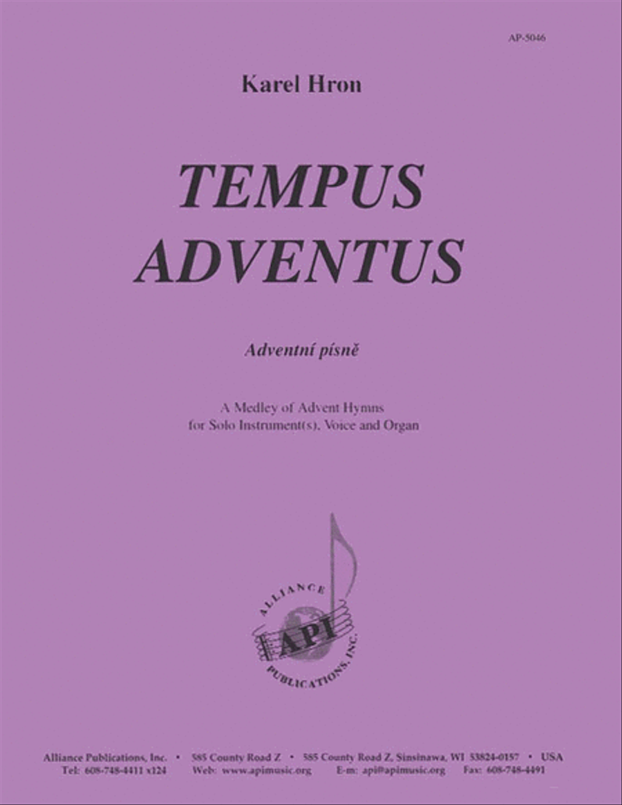 Tempus Adventus For Organ