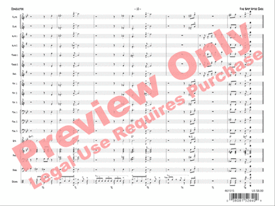 Five Spot After Dark Jazz Ensemble scores gallery preview page 13