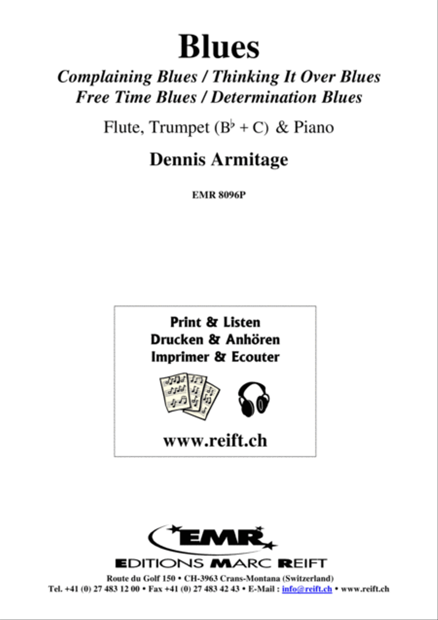 Blues Blues Flute scores gallery preview page 2