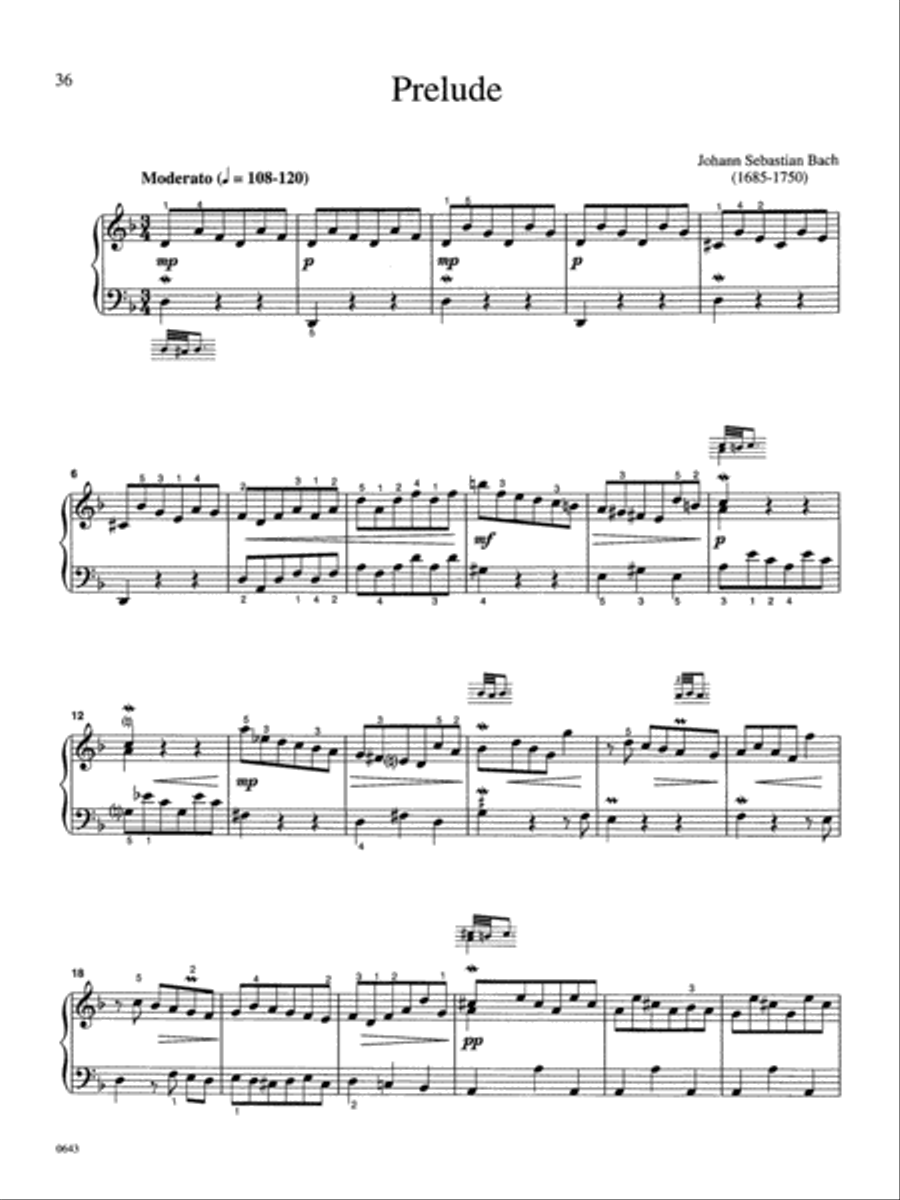 Guild Repertoire -- Piano Music Appropriate for the Auditions of the National Guild of Piano Teachers Piano Method scores gallery preview page 7