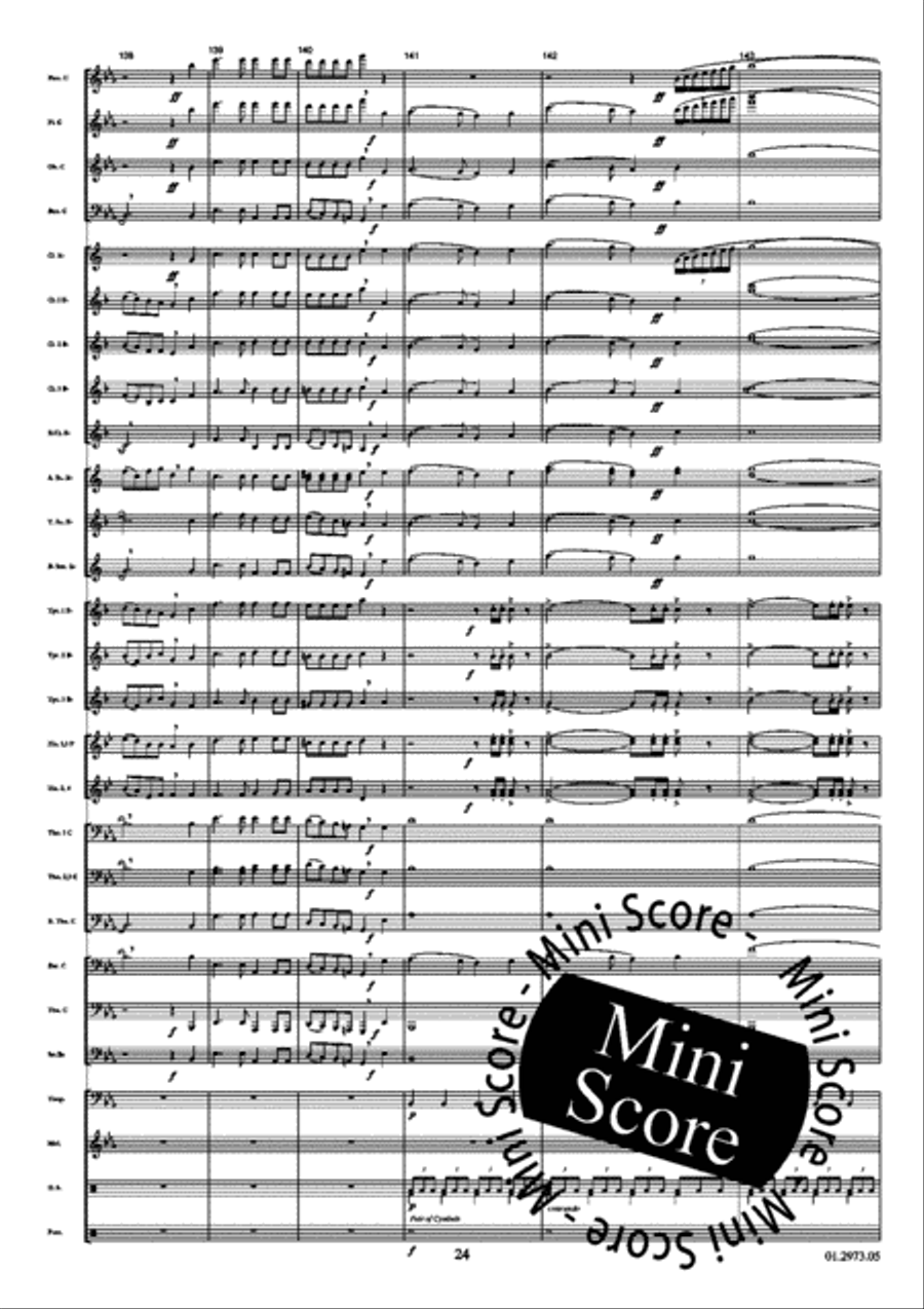 God Save the 'Queen' Concert Band scores gallery preview page 28