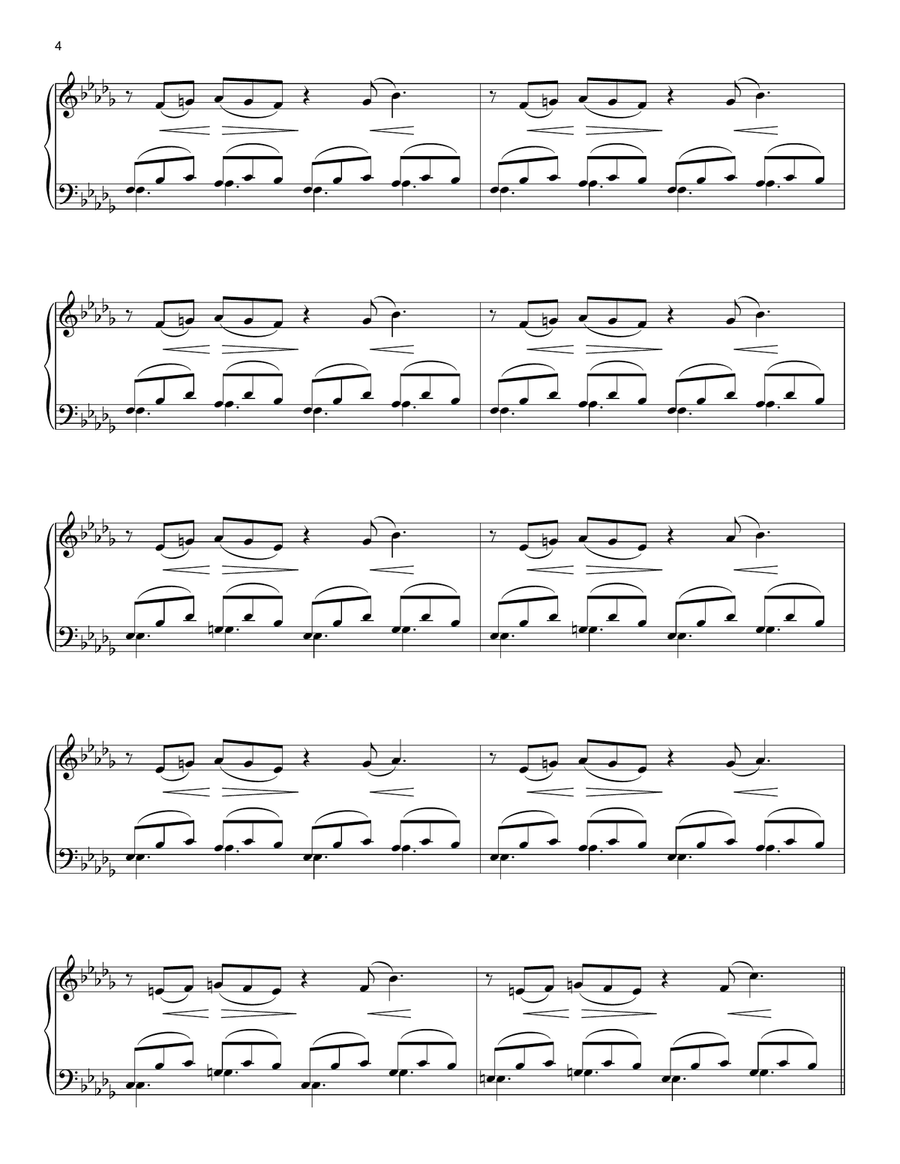 Ar Maner Kozh Ar Maner Kozh Piano Solo scores gallery preview page 4