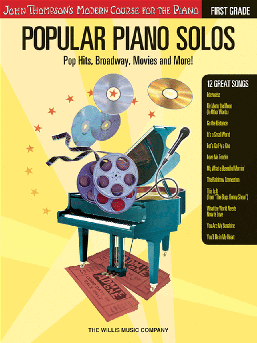 Popular Piano Solos – Grade 1 Piano Solo scores gallery preview page 1