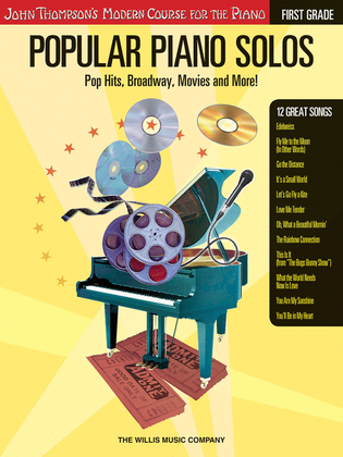 Book cover for Popular Piano Solos – Grade 1