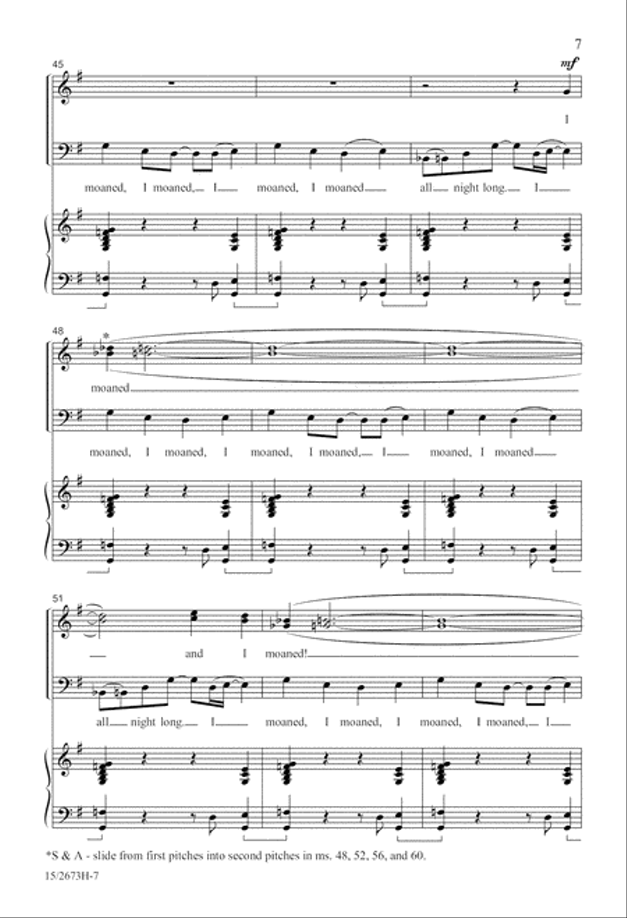 Until I Found the Lord 4-Part scores gallery preview page 7