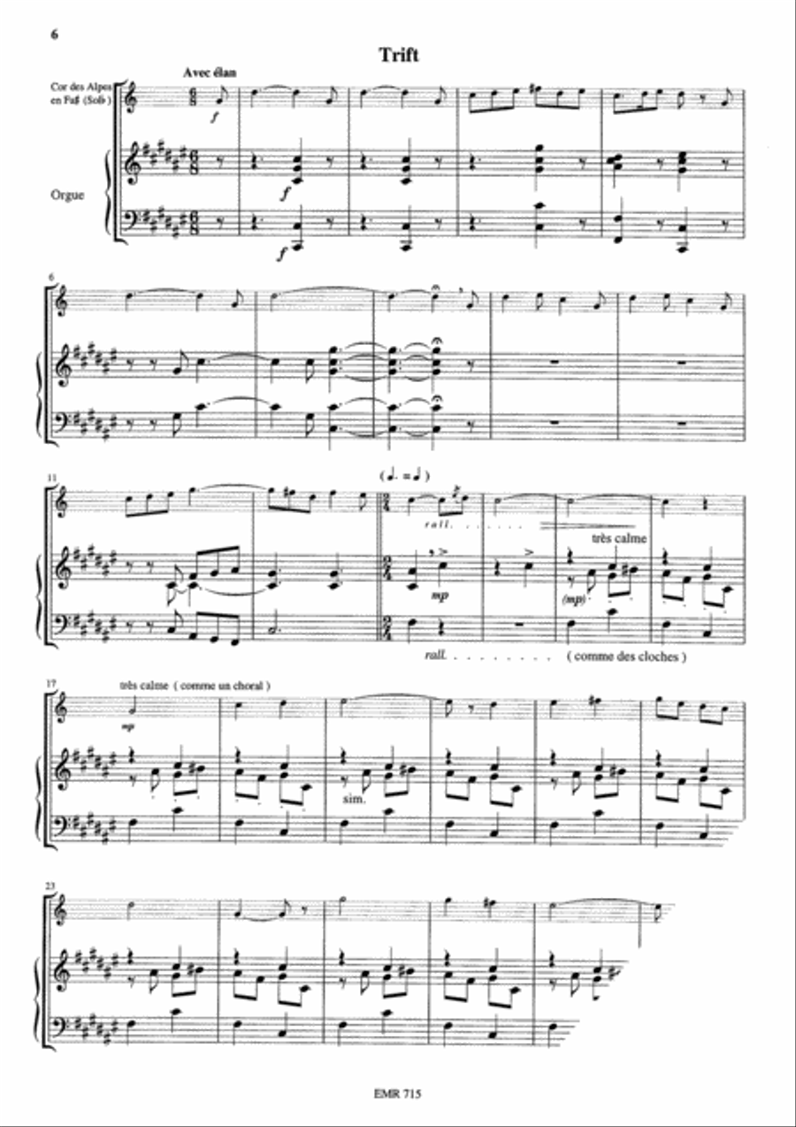 Paradis des Montagnes Paradis des Montagnes Organ scores gallery preview page 5