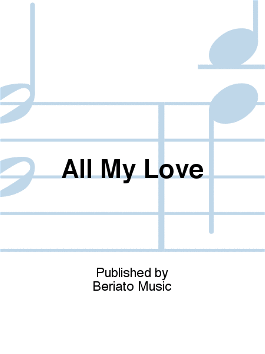 All My Love All My Love Vocal Duet scores gallery preview page 1