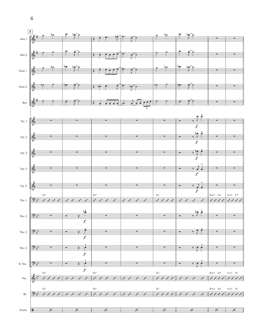 Fee-fi-fo-fum Jazz Ensemble scores gallery preview page 6