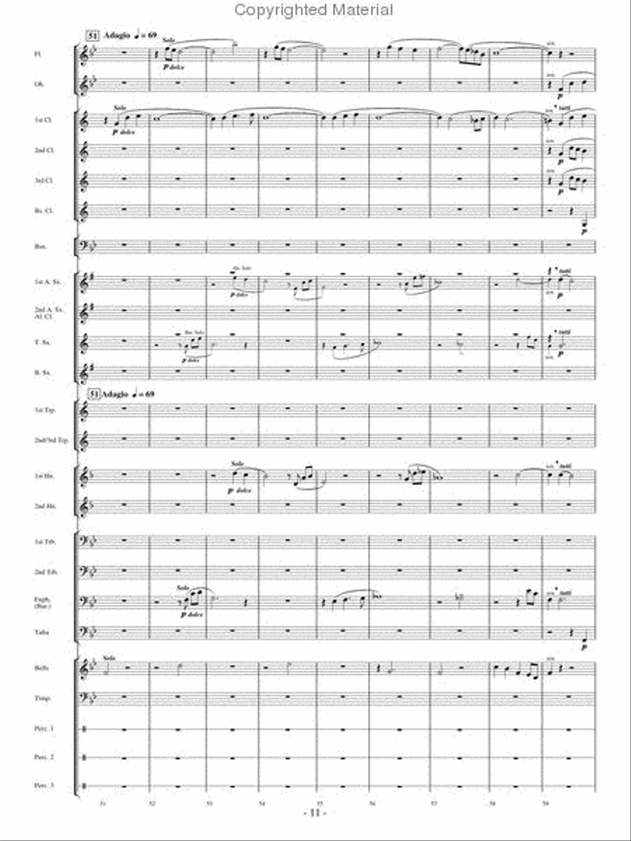 Spirit of the Pioneers Concert Band scores gallery preview page 10