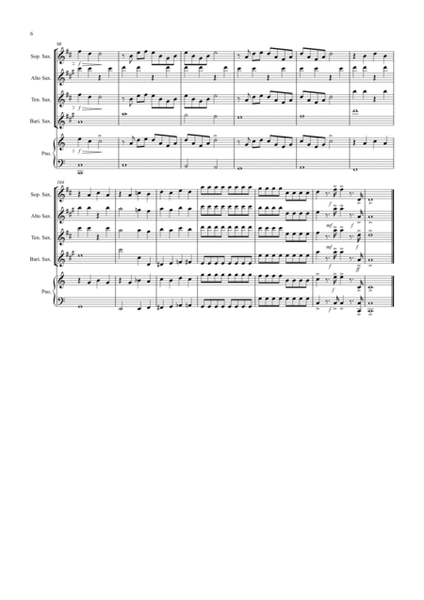 2 Classical Favourites for Saxophone Quartet (volume three) image number null