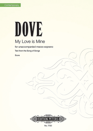 Book cover for My Love is Mine for Unaccompanied Soprano