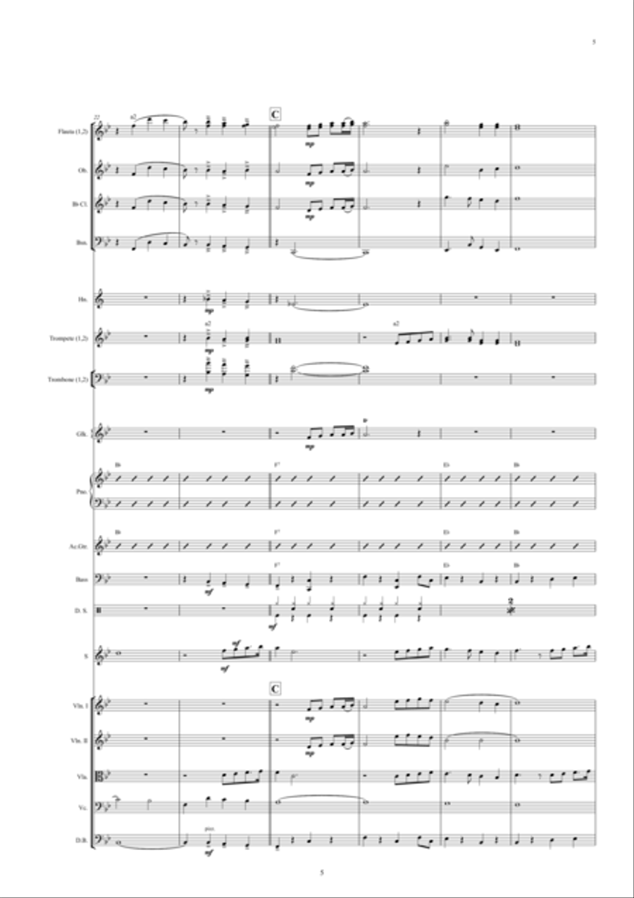 I Have A Dream Full Orchestra scores gallery preview page 5