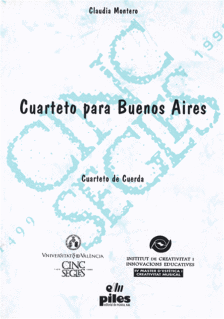 Cuarteto para Buenos Aires String Quartet scores gallery preview page 1