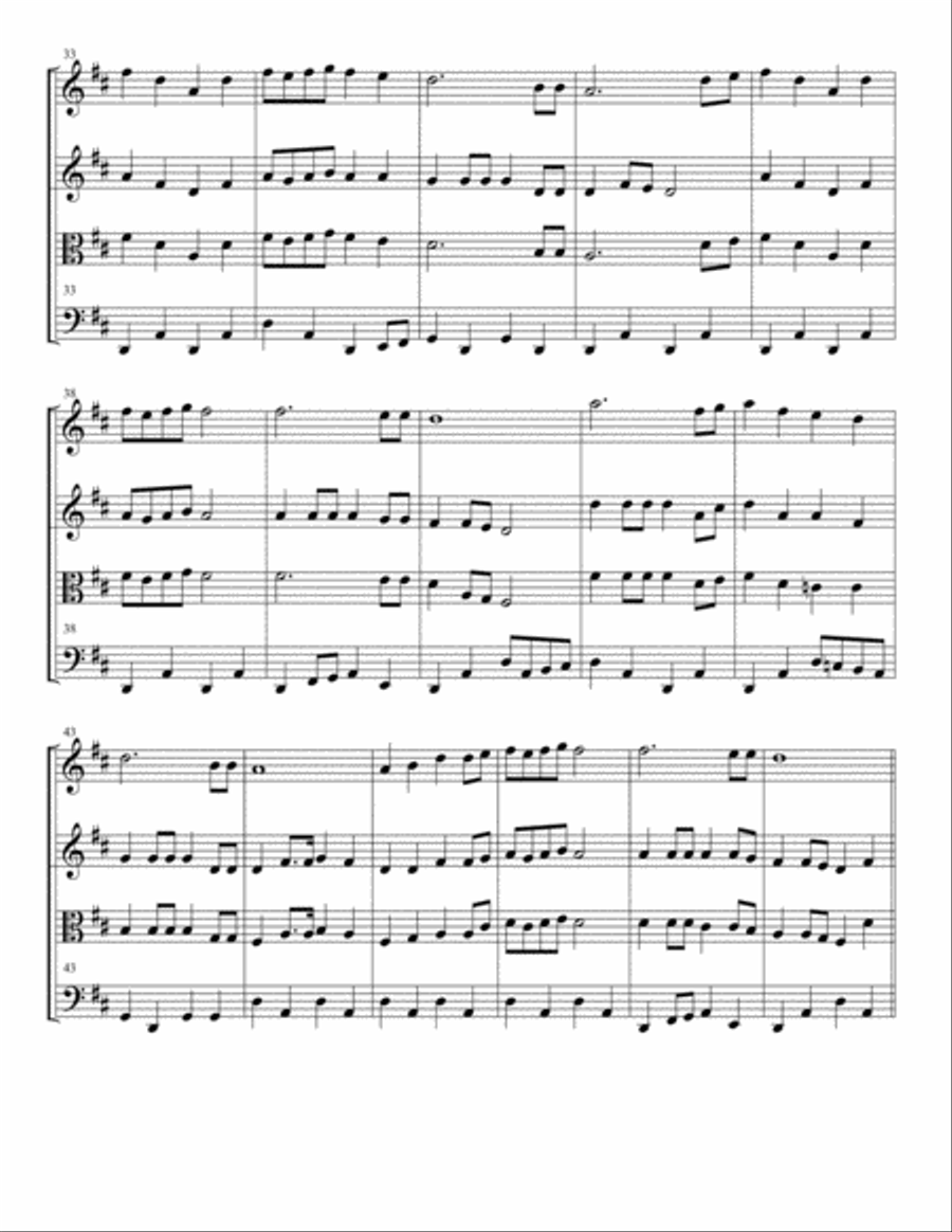 I'll Fly Away Set of Parts scores gallery preview page 4