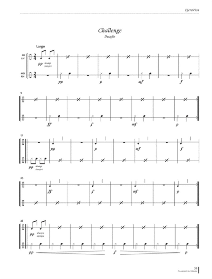 Drums from Brazil Drums scores gallery preview page 4