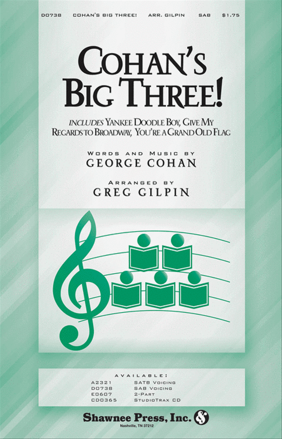 Cohan's Big Three! 3-Part scores gallery preview page 1