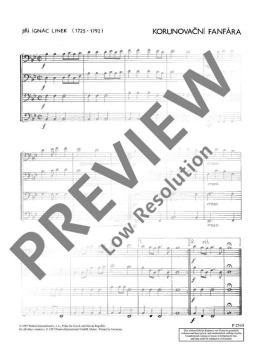 Trombone Quartets Trombone Quartet scores gallery preview page 4
