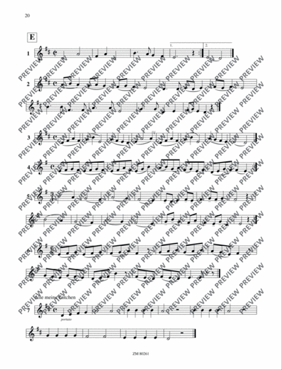 Oboe lernen Oboe scores gallery preview page 21