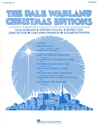 Book cover for The Dale Warland Christmas Editions (Vol. II)
