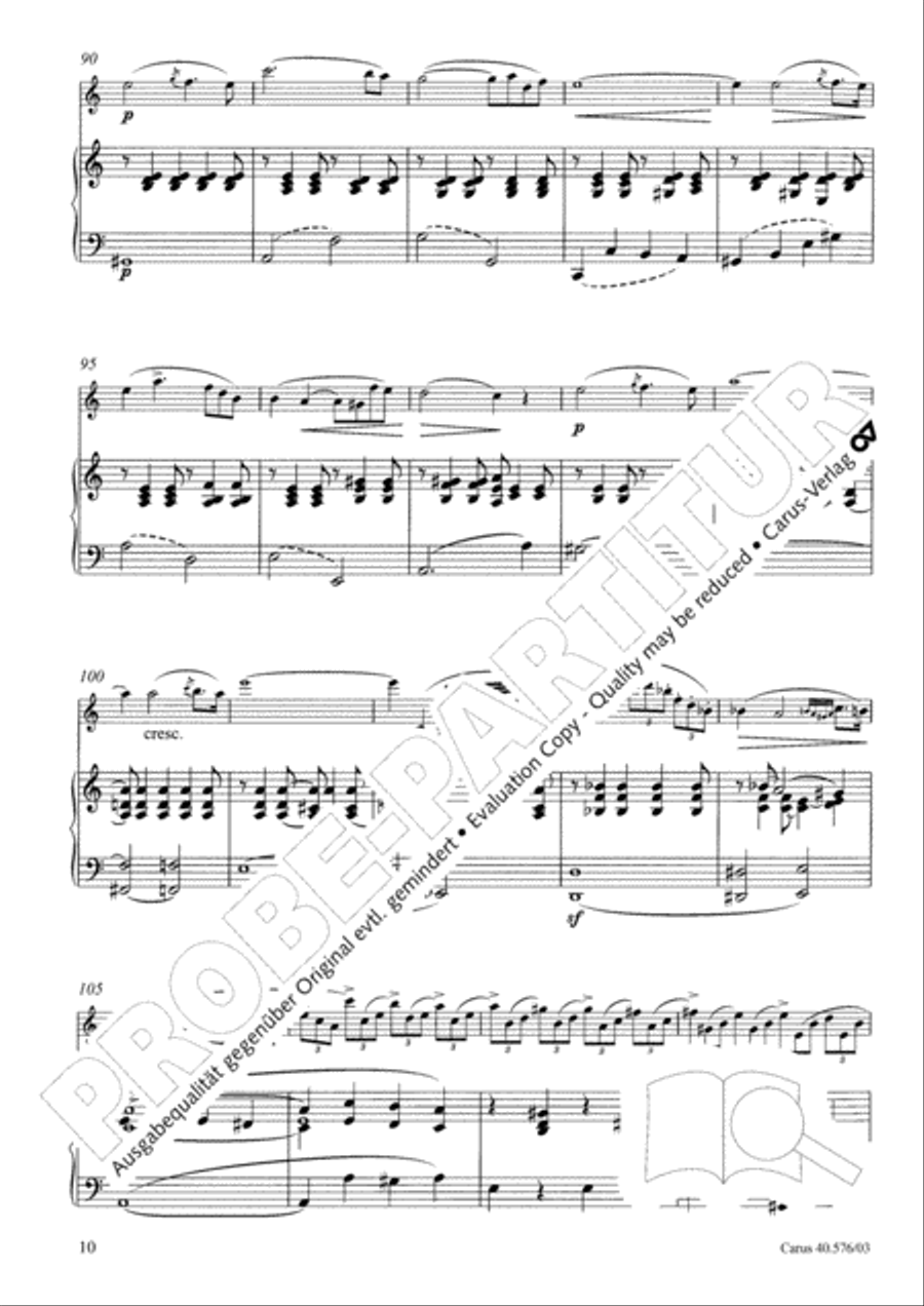 Oboe Concerto in A minor (Concerto per Oboe ed Orchestra in a) Clarinet scores gallery preview page 11