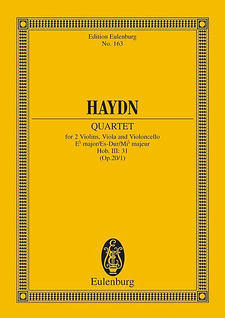 String Quartet in E-flat Major, Op. 20/1, Hob.III:31