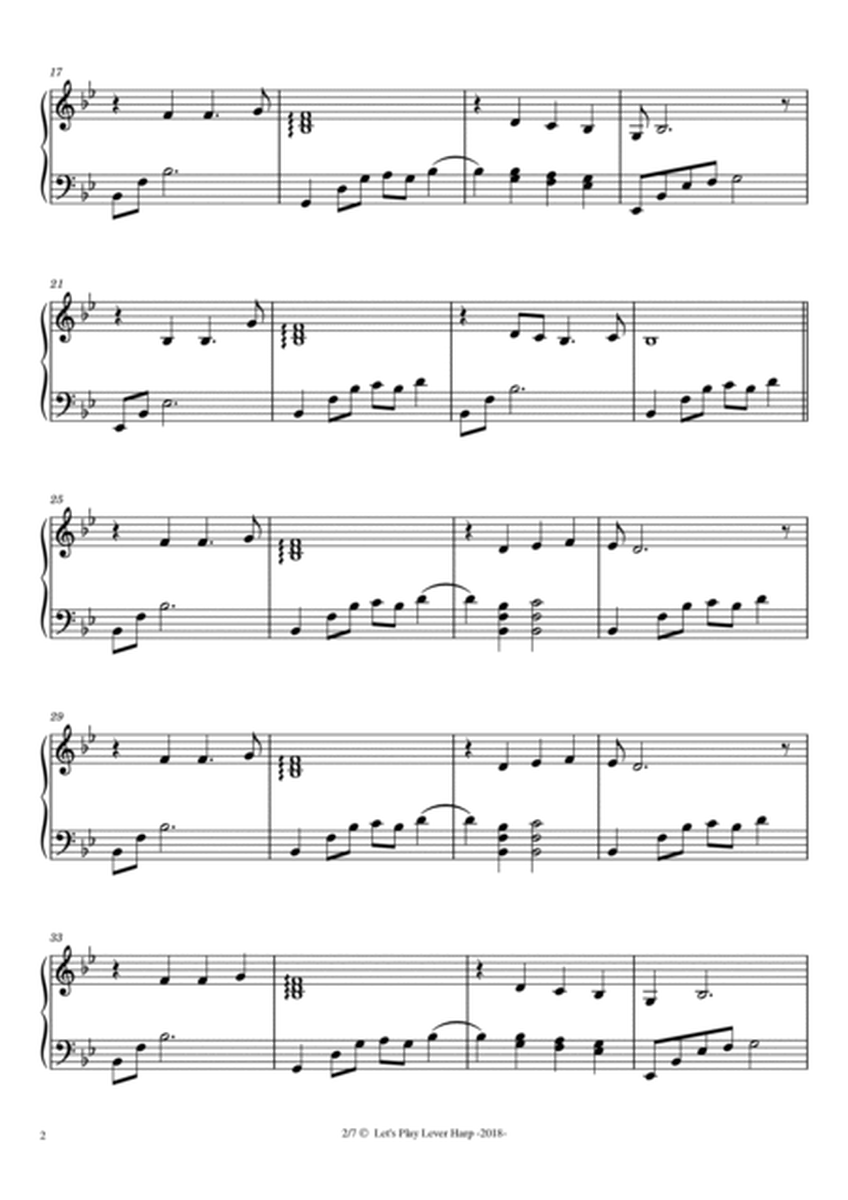 Ar Lan y Môr - Welsh Song - intermediate & 34 String Harp | McTelenn Harp Center image number null