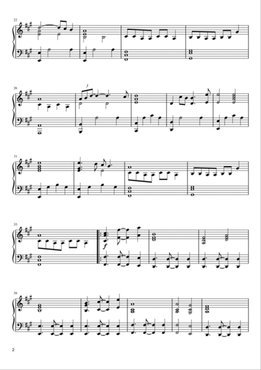 Now We Are Free Piano Solo scores gallery preview page 2