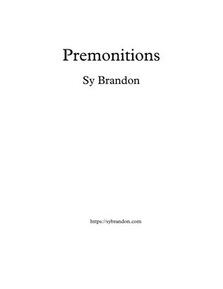 Premonitions for Clarinet, Double Bass, and Piano