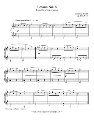 Allegretto grazioso, Op. 117, No. 6
