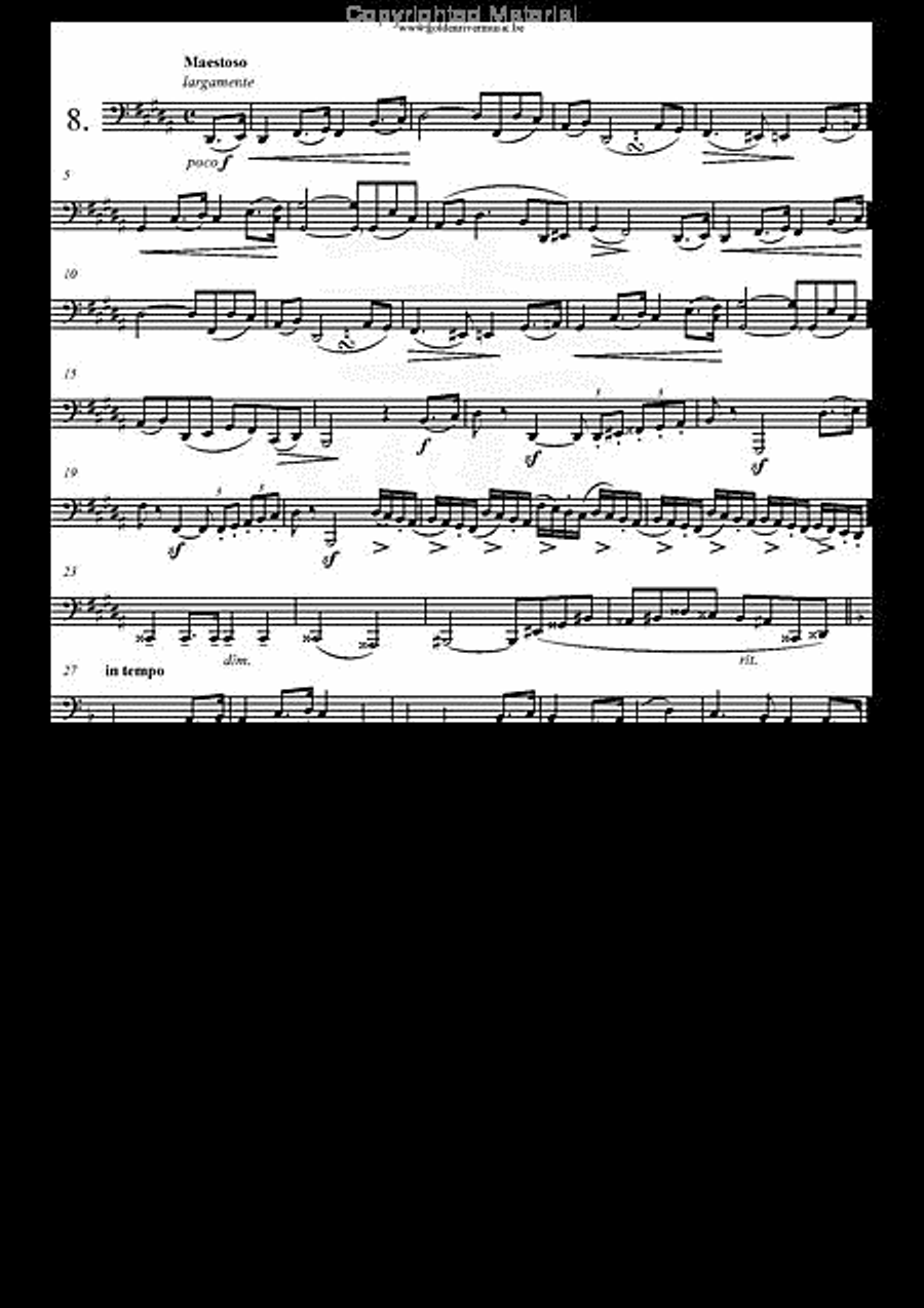 12 Etudes Brillantes Tuba scores gallery preview page 9