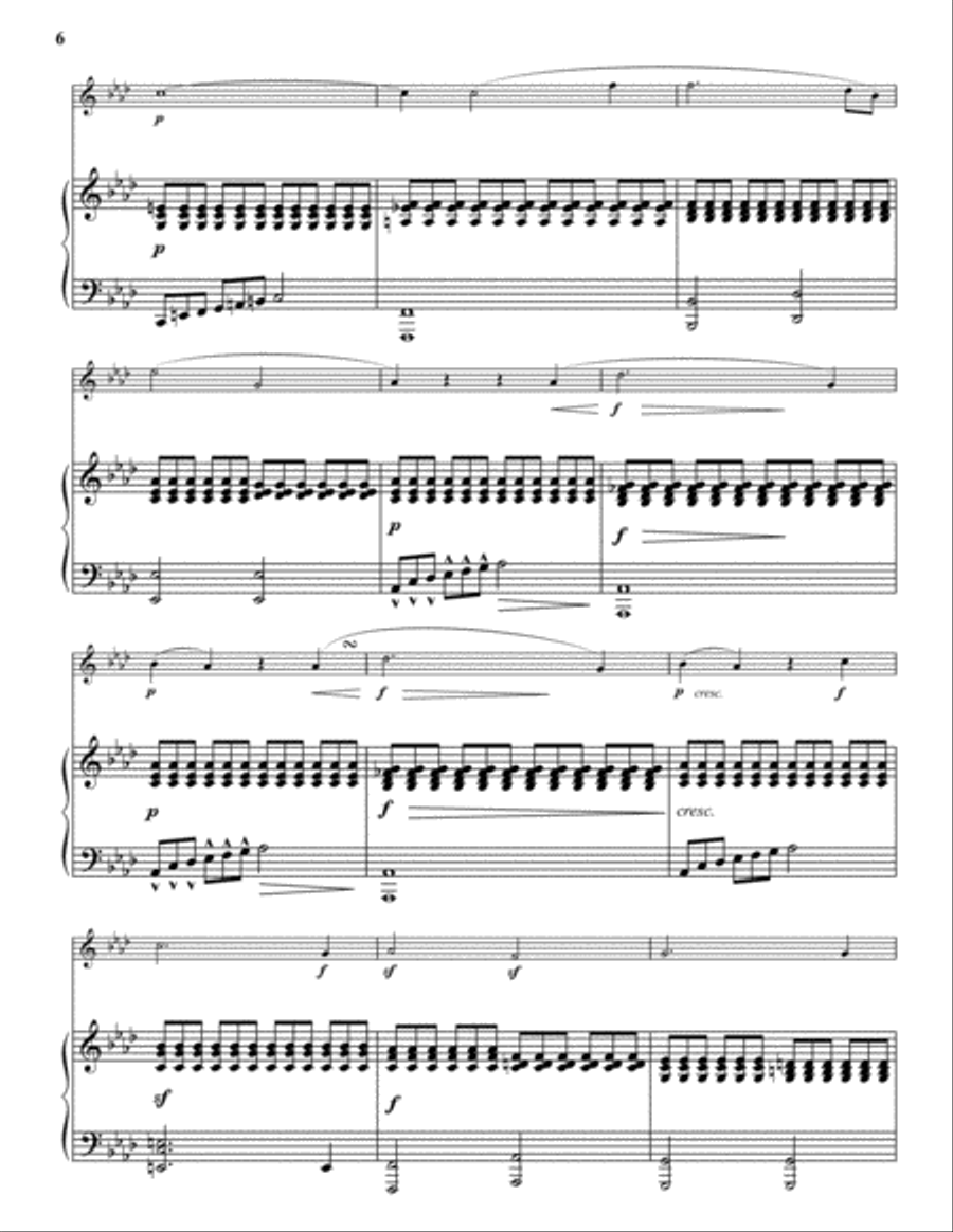 Erste Fantasie Piano Accompaniment scores gallery preview page 6
