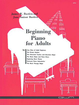 Book cover for Beginning Piano For Adults