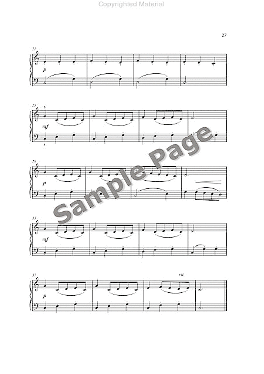 The Classical Piano Method - Repertoire Collection 1 Piano Method scores gallery preview page 28